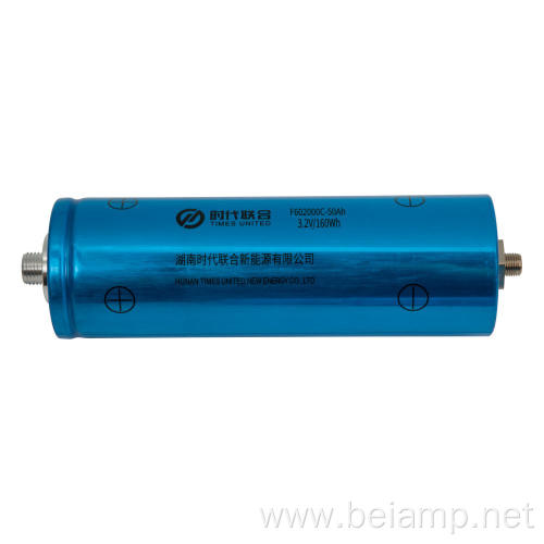 LiFePO4 Battery cylinder Cell 3.2V50Ah for Energy Storage